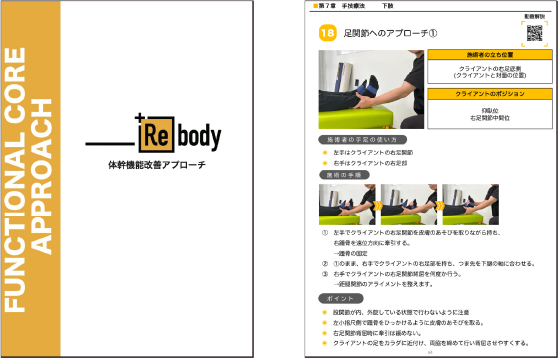 施術をしている写真